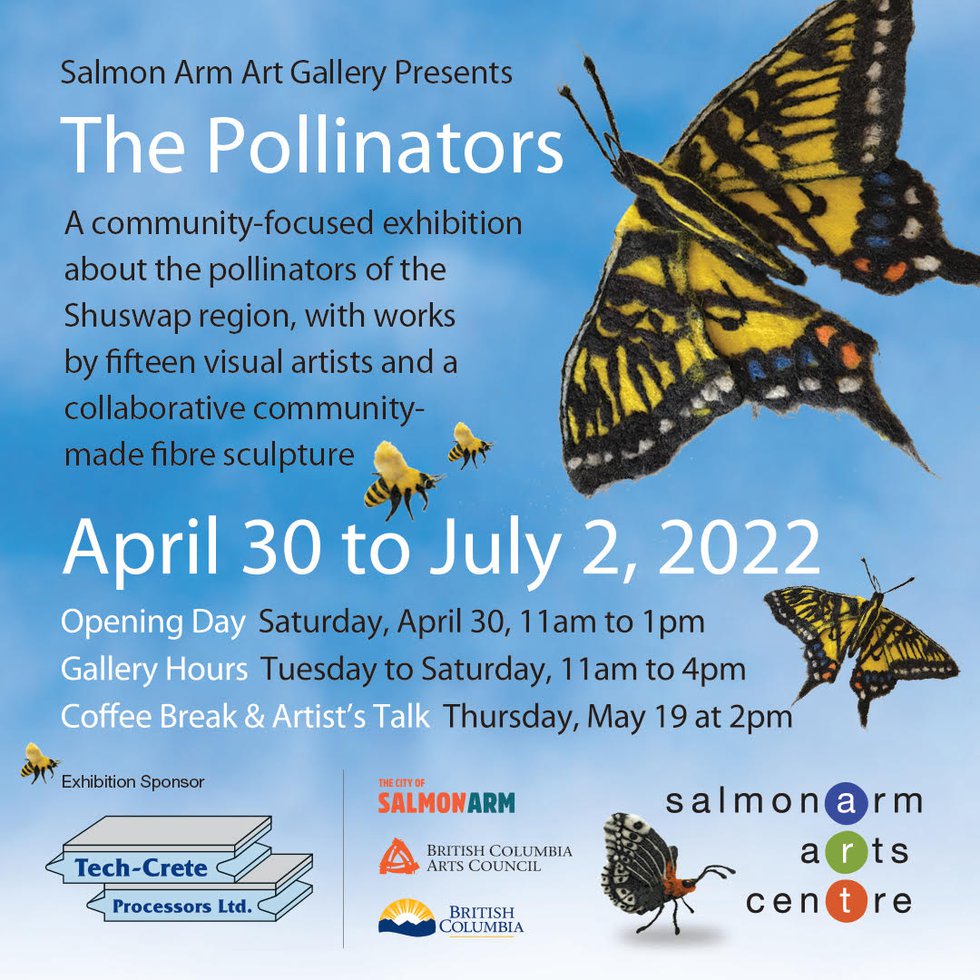 Salmon Arm Art Gallery, "The Pollinators," 2022