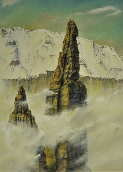 Jeremy Mayne, "The Grand Sentinel (Mt. Temple/Moraine)," 2022