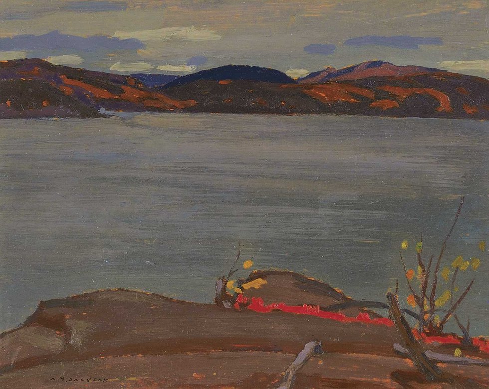 Alexander Young Jackson, "October, Lake Superior," circa 1919