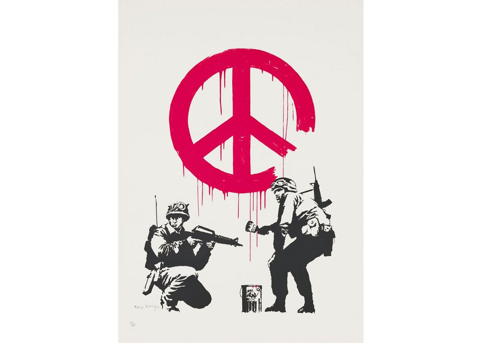 Banksy, "CND Soldiers," 2005