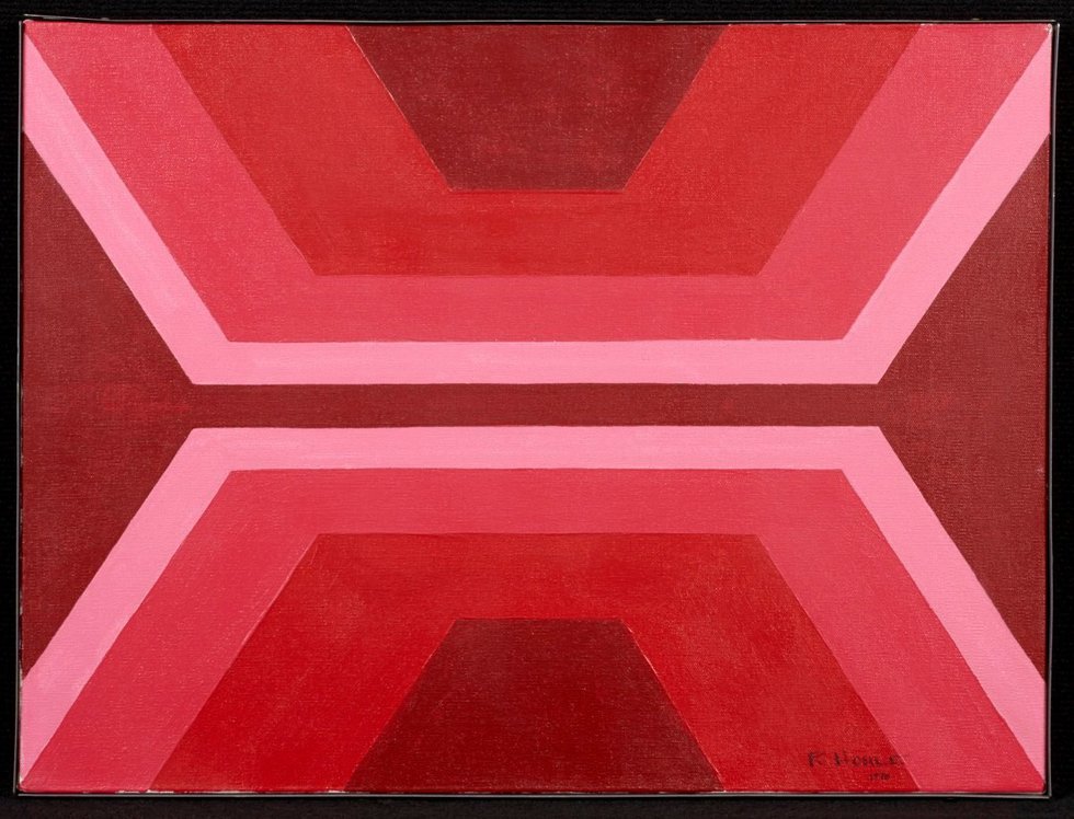 Robert Houle, "Red is Beautiful," 1970