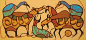Norval Morrisseau, "Animal Unity," no date