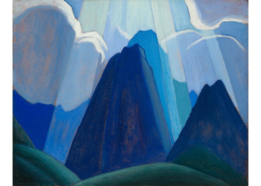 Lawren Stewart Harris, "Mountain Sketch," circa 1928