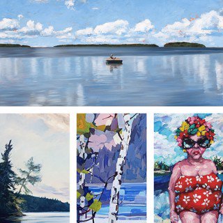 Assiniboia Gallery, "Lakes," 2022