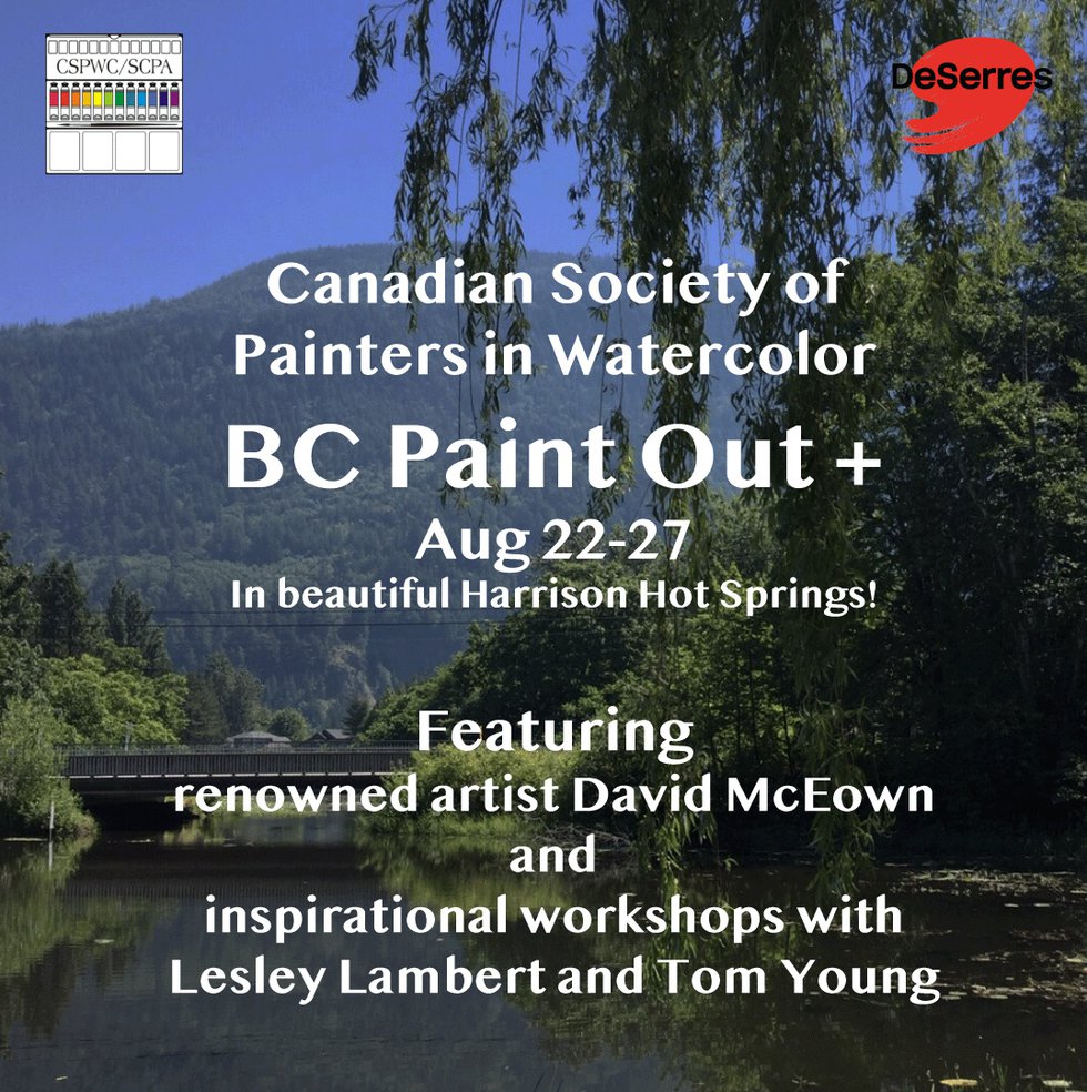 Canadian Society of Painters in Water Colour (CSPWC) Symposium 2022