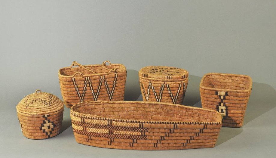 Emily Tom, “Cedar-root basketry,” 1960
