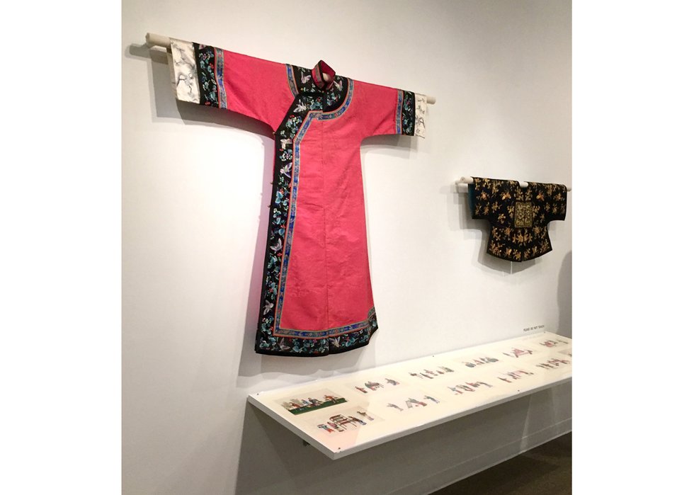 Unattributed makers, “Manchu Woman’s Domestic Informal Robe,” no date