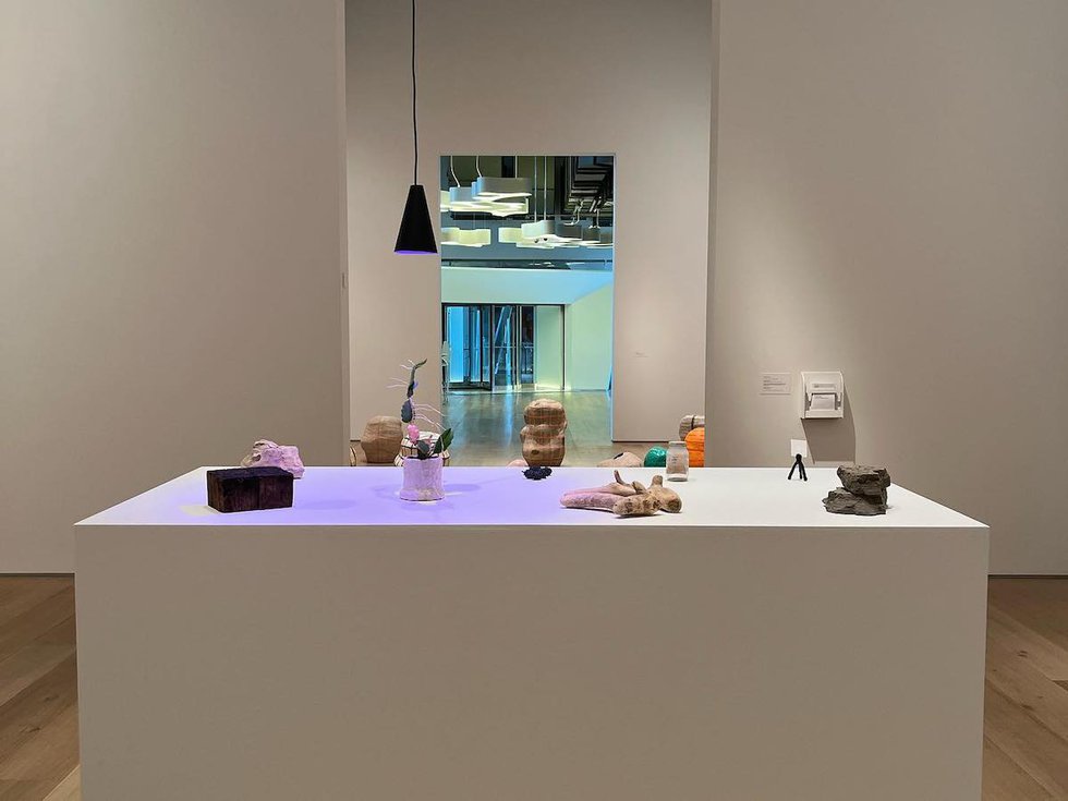 Gailan Ngan, "Random Objects Of Material: 8 objects/ideas/materials. Things that I collect. Do they mean anything?" 2022