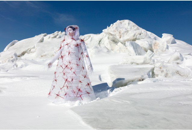 Meryl McMaster, "What Will I Say to the Sky and Earth II," 2022