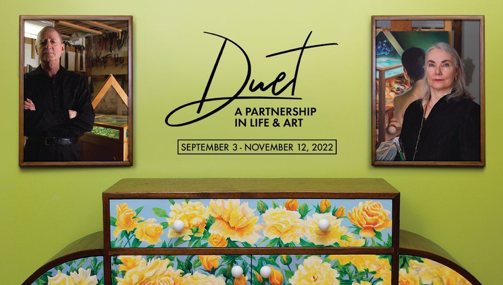 "Duet: A Partnership in Life and Art," (photography by Emily Kohlert, Saskatchewan Craft Council)