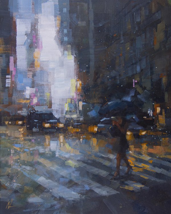William Liao, "Colourful Rain," no date