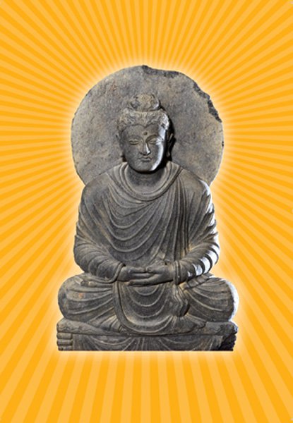"Buddha. Gandhara", 4th-5th c. AGGV 2009.004.001