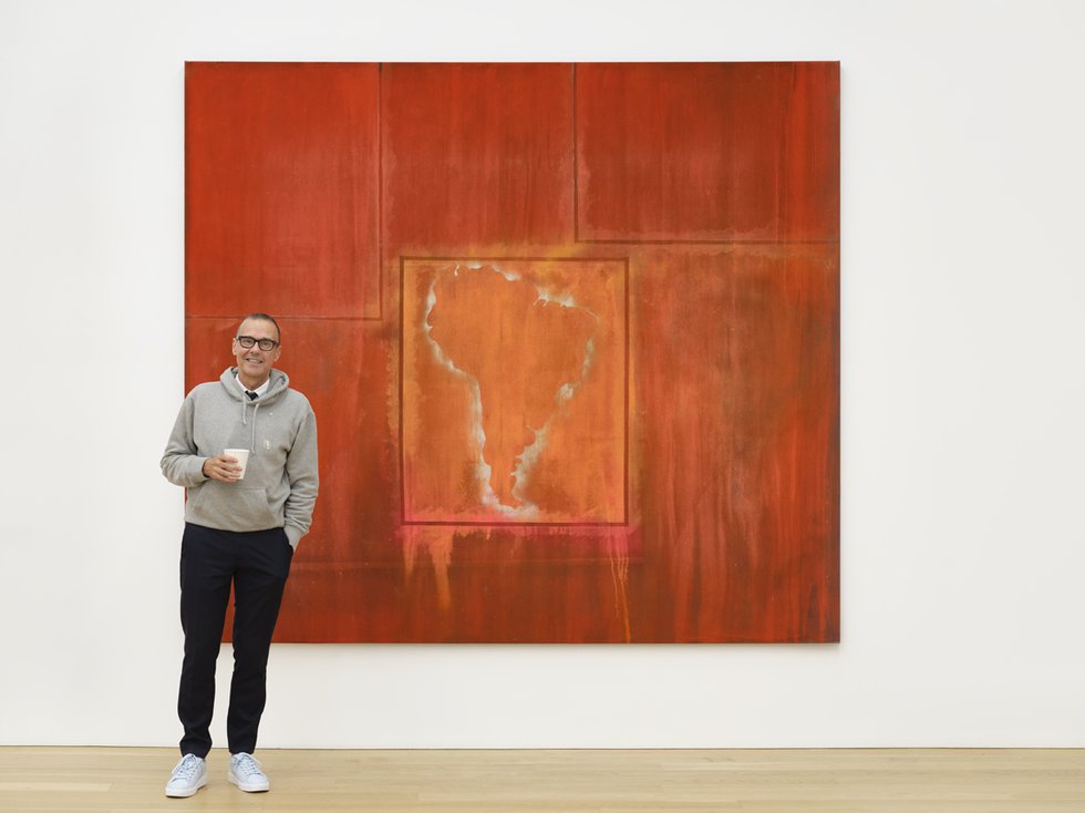 Real estate marketer Bob Rennie has almost 3,000 works in his collection of contemporary art. (photo by Rachel Topham)
