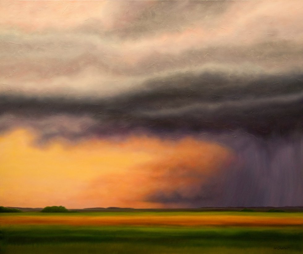 Ian Sheldon, "Big Evening Storm Colours"