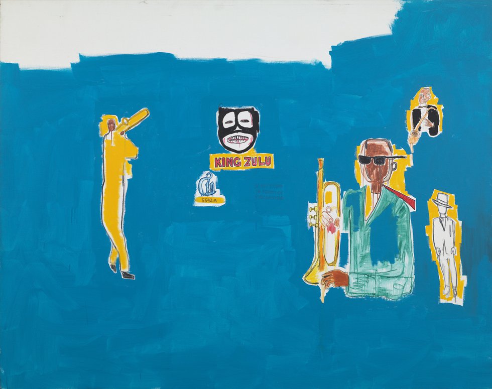Jean-Michel Basquiat, “King Zulu,” 1986 (MACBA Collection