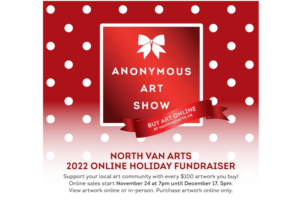 North Van Arts 2022 Online Holiday Fundraiser