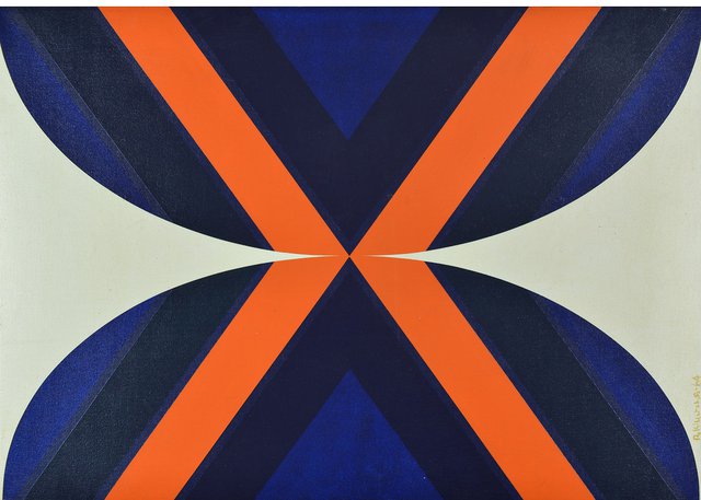 Roy Kiyooka, “Untitled – Geometric Abstract,” 1963-1964