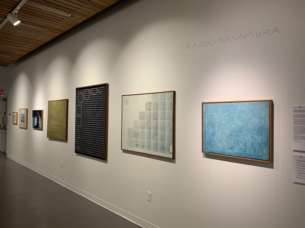 “Start Here,” 2022, installation view showing work by Kazuo Nakamura at Art Gallery of Greater Victoria (photo courtesy AGGV)