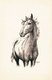 Roland Gissing, "Horse Study," nd