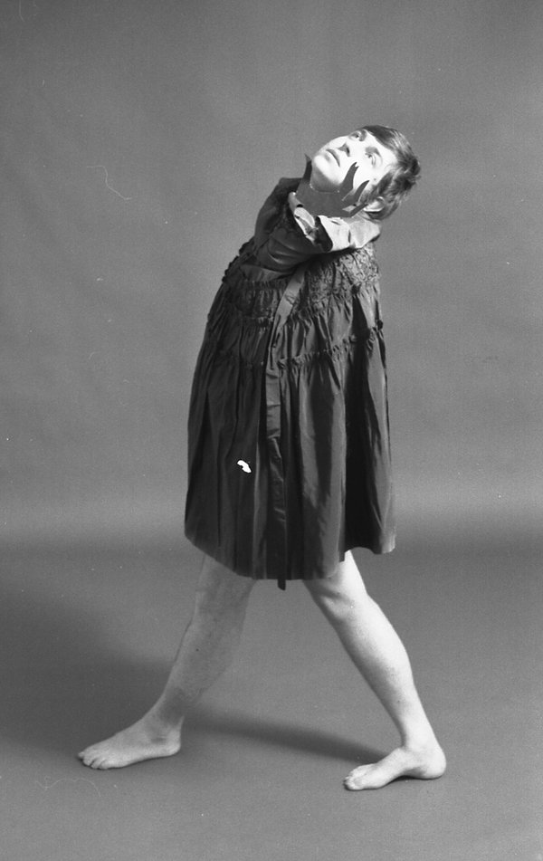 Michael Morris as Miss General Idea in 1971. (photo by Vincent Trasov, courtesy Morris and Helen Belkin Art Gallery, Morris/Trasov Archive, Vancouver)