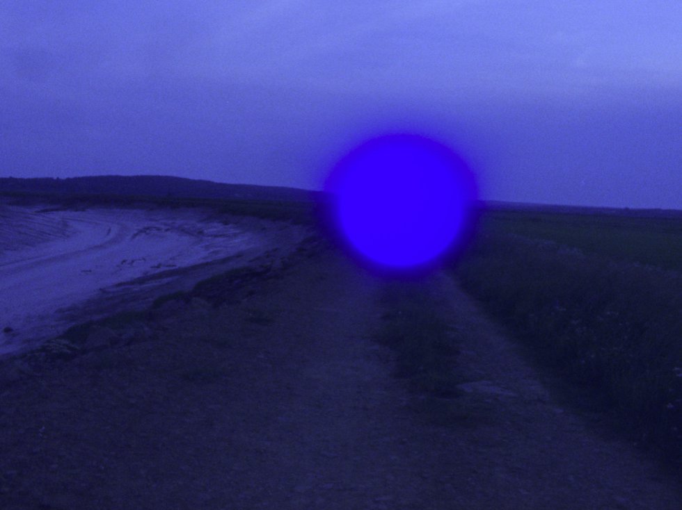 Anna Hawkins, "Blue Light Blue," 2021