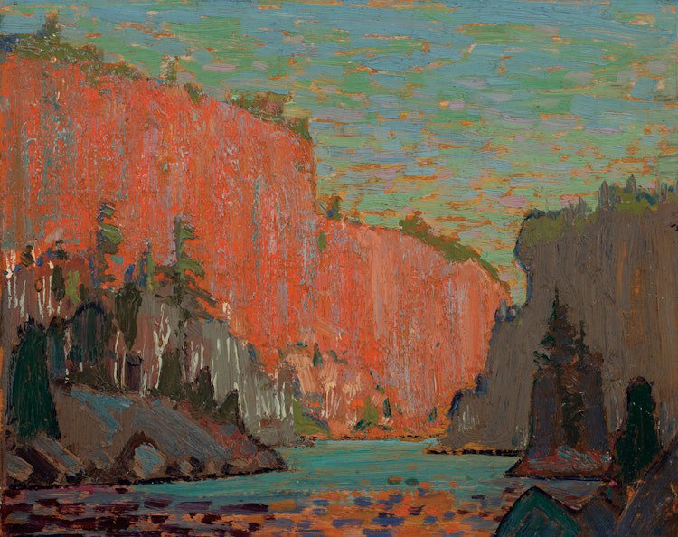 Tom Thomson, “Petawawa Gorges,” 1916