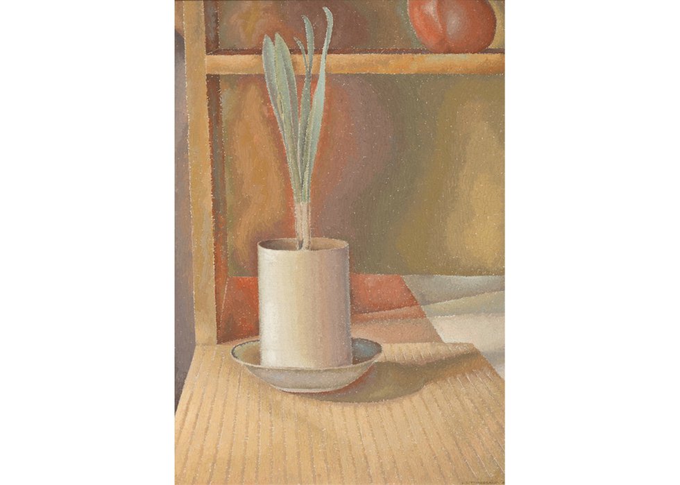 Lionel Lemoine Fitzgerald, “Still Life with Plant,” 1948