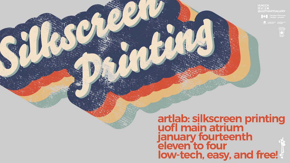 "ARTLab From Home: Silkscreen Printing"