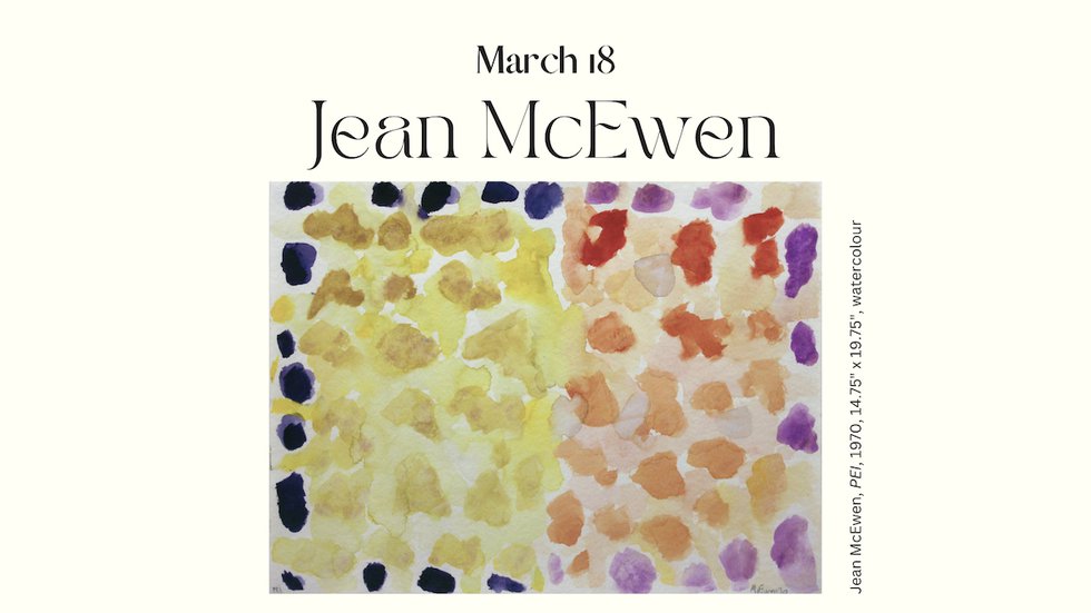 Jean McEwen, "PEI," 1970,