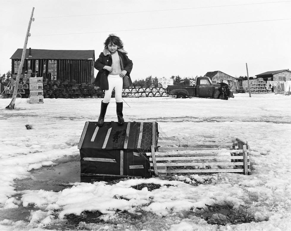 Melinda Blauvelt, “Winter, Brantville, NB,” 1973