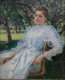 Mary Alexandra Bell Eastlake, “Portrait of a Lady,” 1892, oil on canvas, 36" x 29.5" (sold at Waddington’s for $24,000)