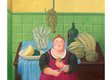 Fernando Botero, “The Kitchen,” 1994, oil on canvas, 40" x 48" (sold at Cowley Abbott for $468,000)