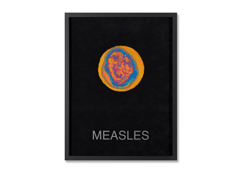 Ruth Cuthand, “Surviving Measles,” 2022