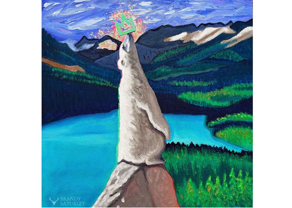 Brandy Saturley, "Peaking At Peyto in Canada," 2023