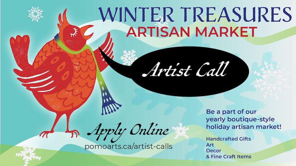 "Call for Submissions: Winter Treasures Artisan Market"