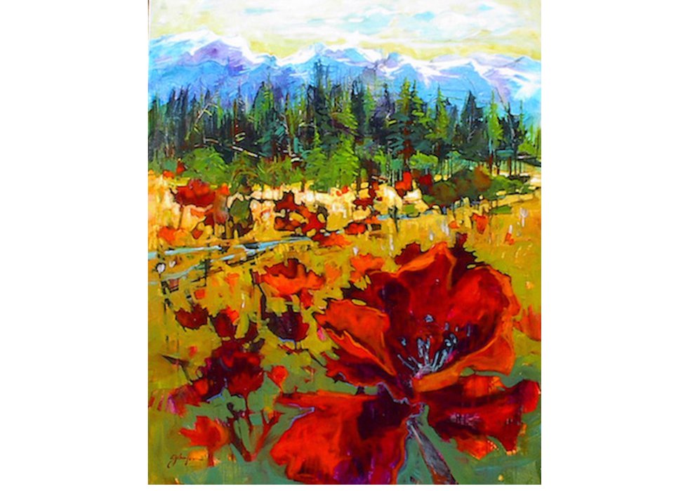 Gail Johnson, "Rocky Mountain Meadow"