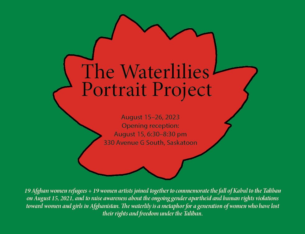 "Waterlilies Portrait Project"