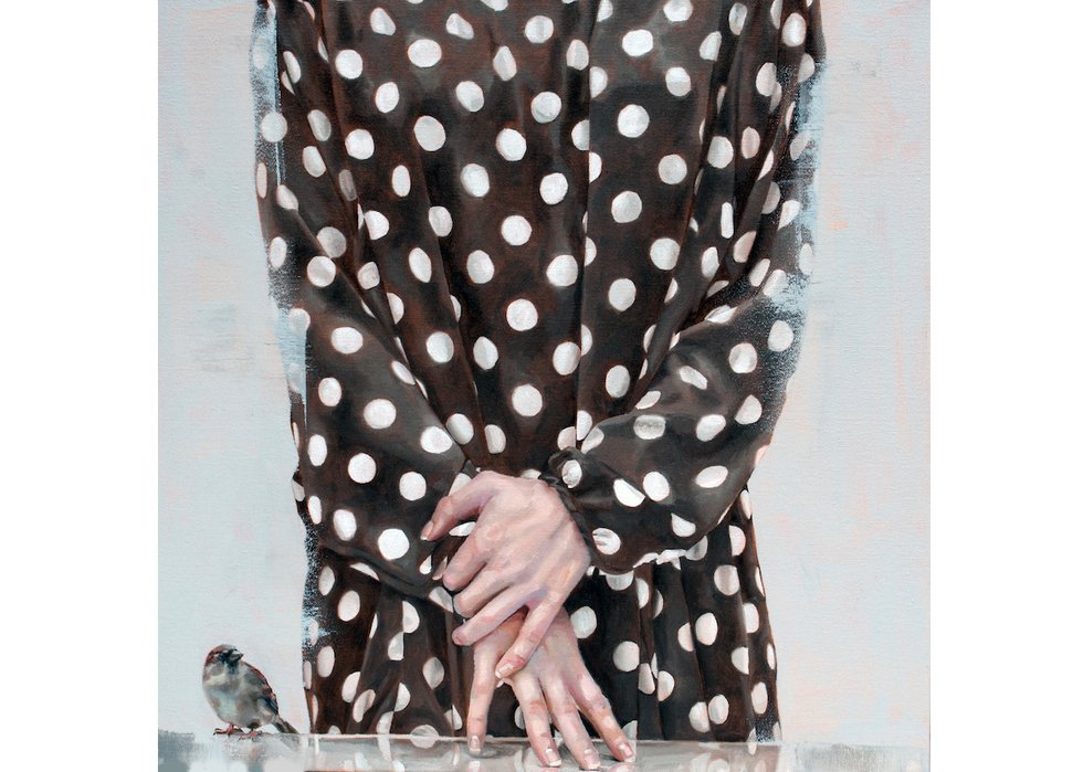 Kirsty Templeton Davidge, "White Polka Dots," 2023