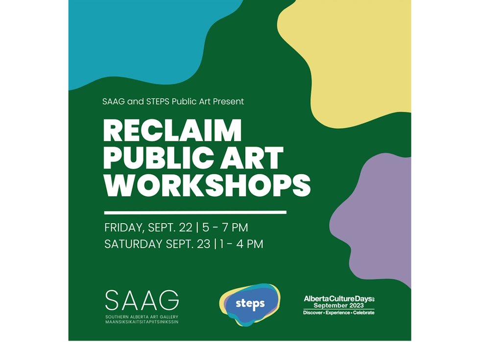 "Reclaim Public Art Workshops - SAAG x STEPS"