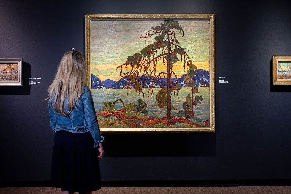 Tom Thomson’s oil painting “The Jack Pine,” from 1916-17