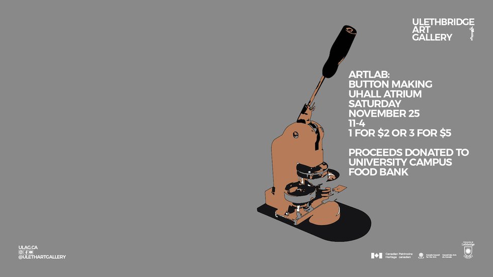 ArtLab, “Button Making (Food Bank Fundraiser),” 2023