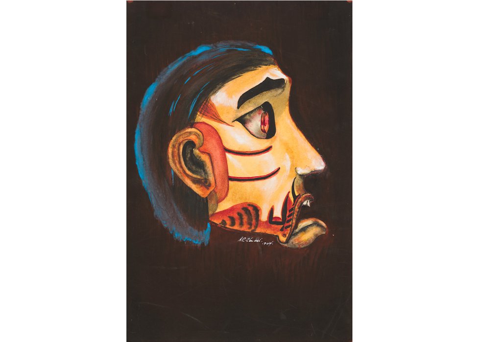 George Clutesi, “Mask of Plenty,” 1944