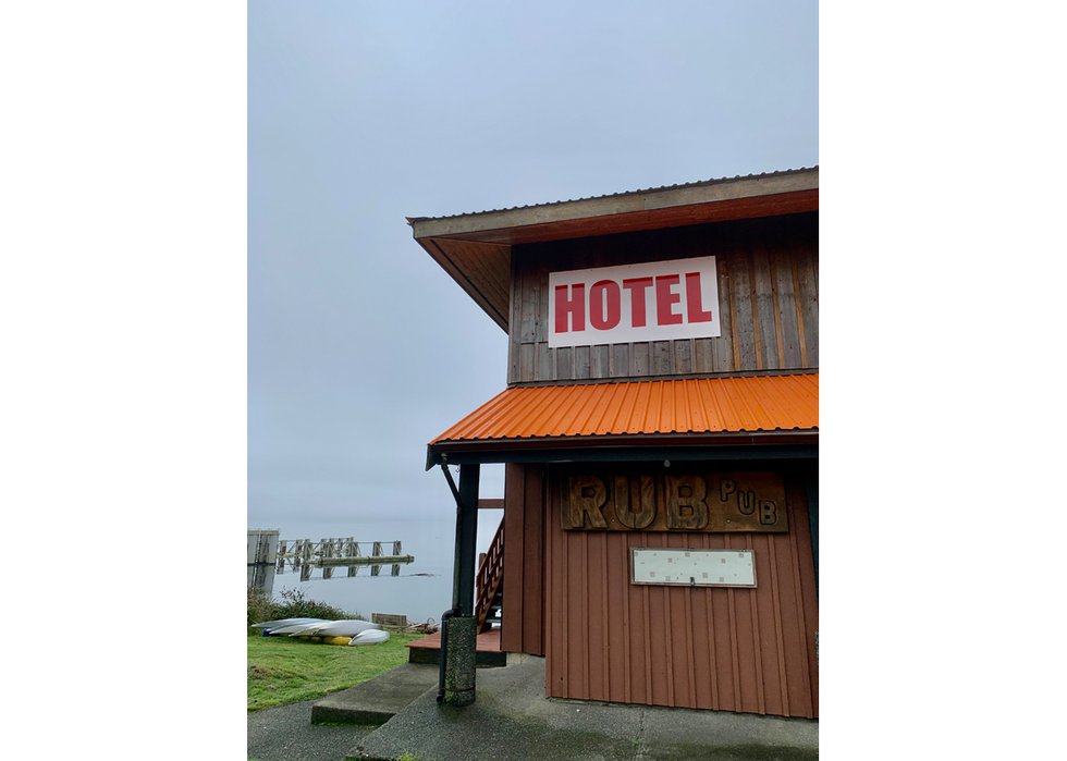 Hotel Paradiso (Sointula, Malcolm Island, BC, photo by Sarah Swan)