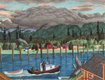 Edward John (E.J.) Hughes, “Mouth of the Courtenay River,” 2003, watercolour on paper,  22.75" x 30.25" (sold at Heffel for $457,250)