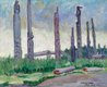 Emily Carr, “Yan, Q.C.I.,” 1912, oil on canvas, 19.75" x 24" (sold at Cowley Abbott for $384,000)