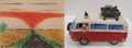 Left: William McCargar, “Untitled,” no date; Right: Victor Cicansky, “Untitled (VW Bus),” 1974