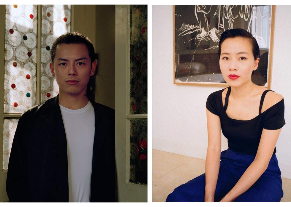 Alvin Li, left, photo by Shuwei Liu, and Hera Chan, right (courtesy of Tate Modern)