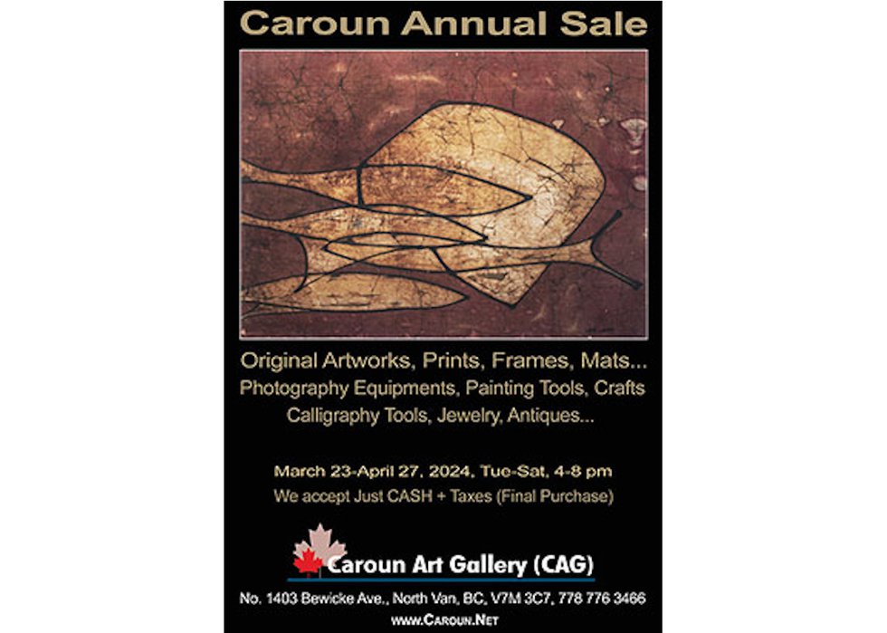“Caroun Annual Sale,” 2024