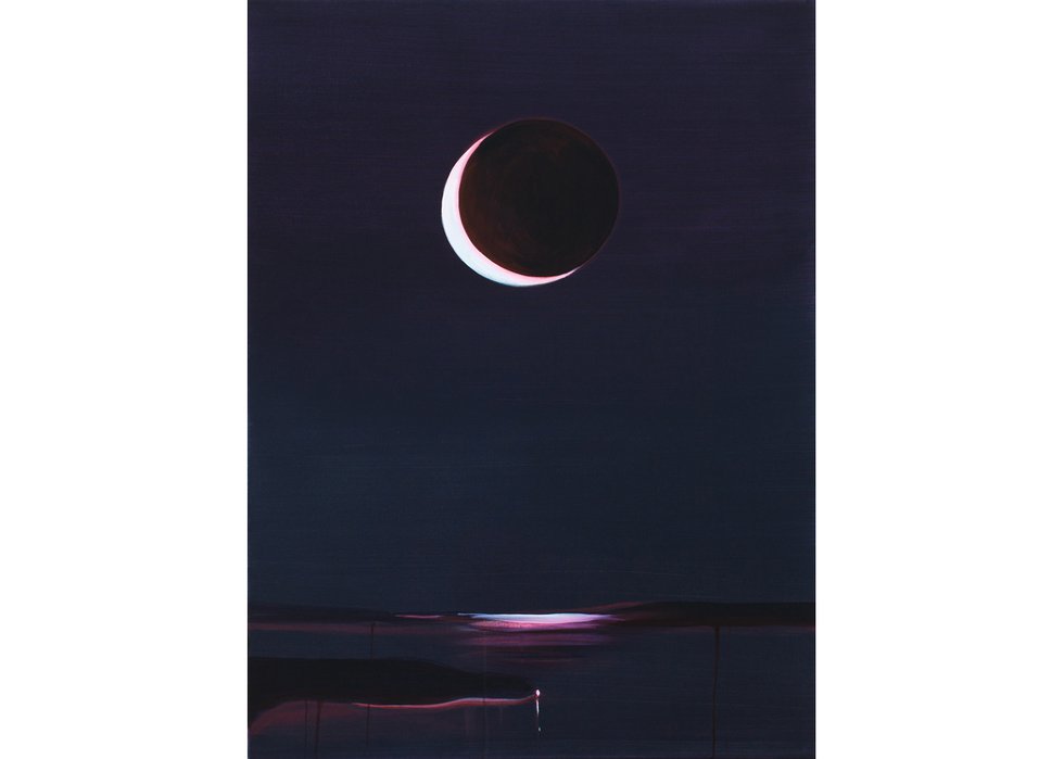 Wanda Koop, “Note for Eclipse,” 36" x 48" (courtesy of the artist, photo by William Eakin)