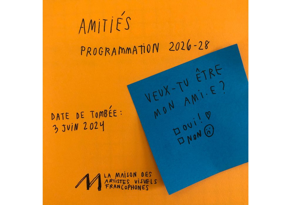 La Maison des artistes visuels francophones, “Amitiés,” 2024